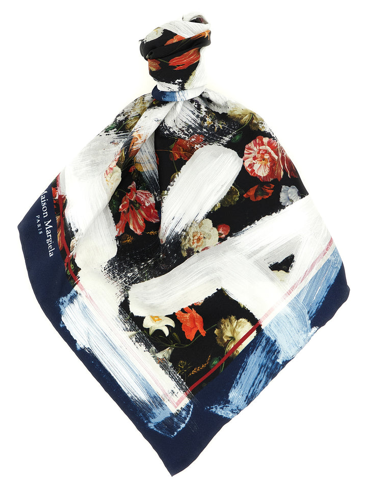 Maison Margiela Silk Scarf Scarves and Foulards - Multicolor | 8d3717d20d1a2bd6306e5b226f15008c9a88f67d