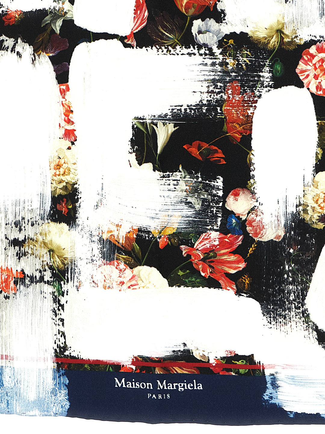 Maison Margiela Silk Scarf Scarves and Foulards - Multicolor | 5287f75ed946088737a5086de69d8d4f3046a20f