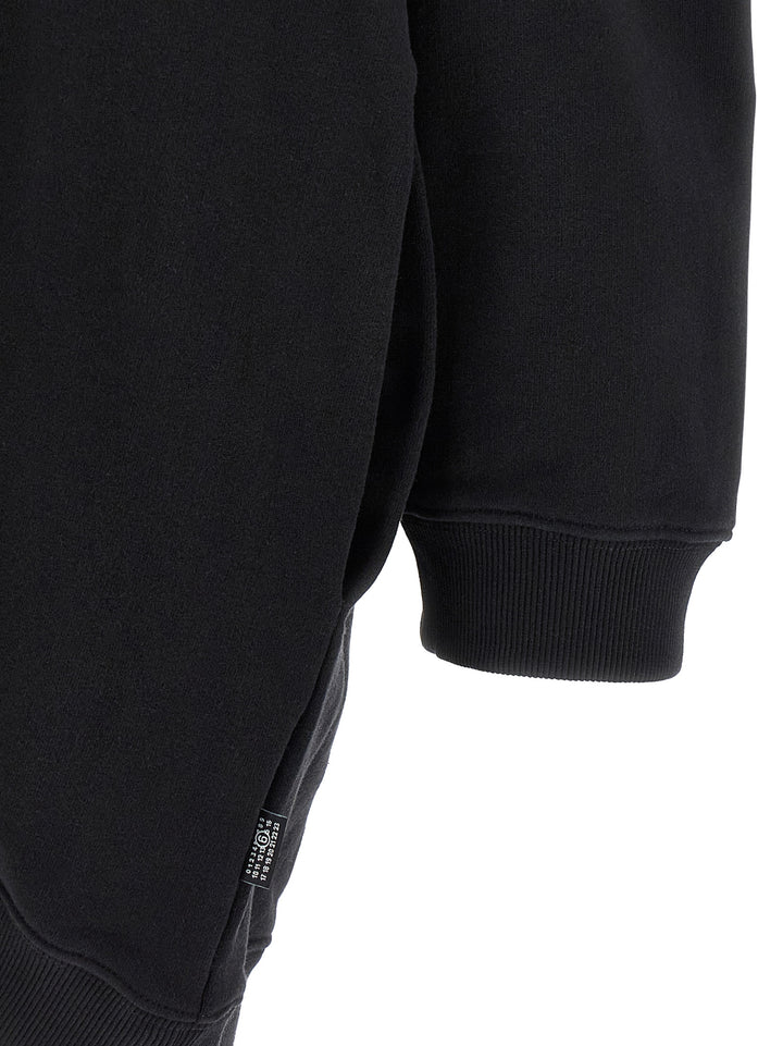 Mm6 Maison Margiela Off-Shoulder Hooded Dress Dresses - Black | ba7b70dba31387e56d69e3c5d36ea7a392ad6432