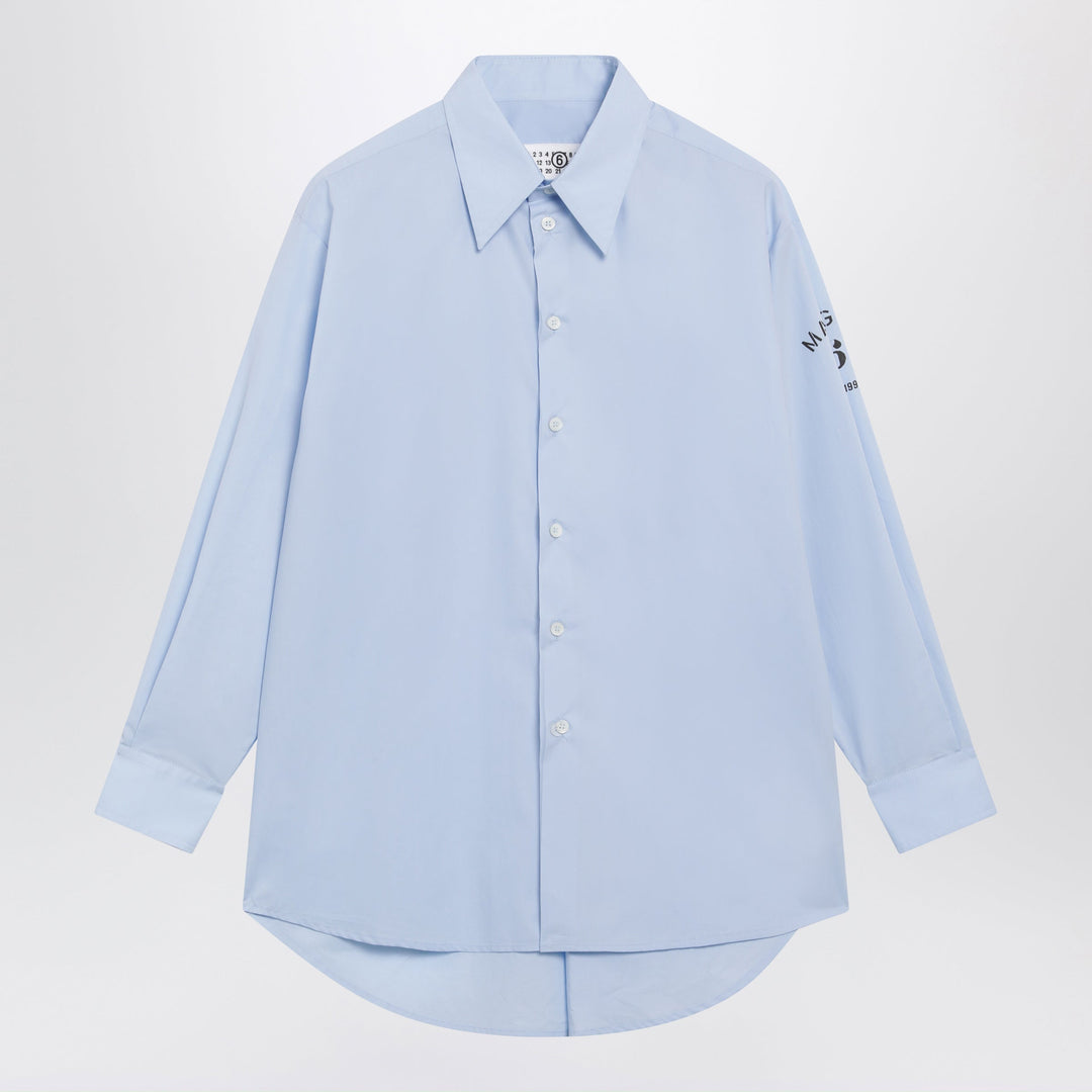 Mm6 Maison Margiela Shirts & Tops - Light Blue | 359d3ab2d083b191aec4b60e2cd606ab38b50337