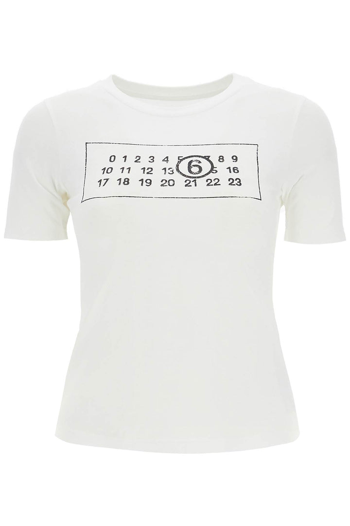 T Shirt Con Logo Numerico