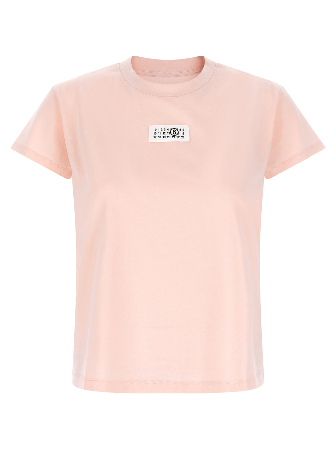 Mm6 Maison Margiela Numeric Signature Mm6 T-shirt - Pink | 6a2c76f98f2e41e96deec4be7f5bb4e7a9a8b2f7