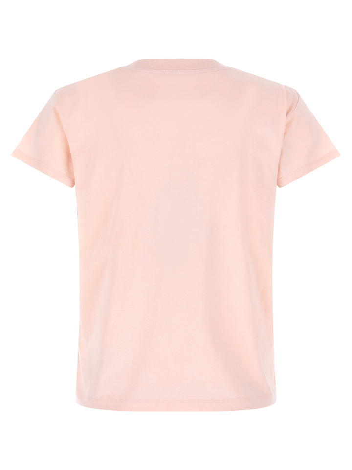 Mm6 Maison Margiela Numeric Signature Mm6 T-shirt - Pink | be3fcfa03ecbf2b1c2f66320fbdd4c4550a6e2da
