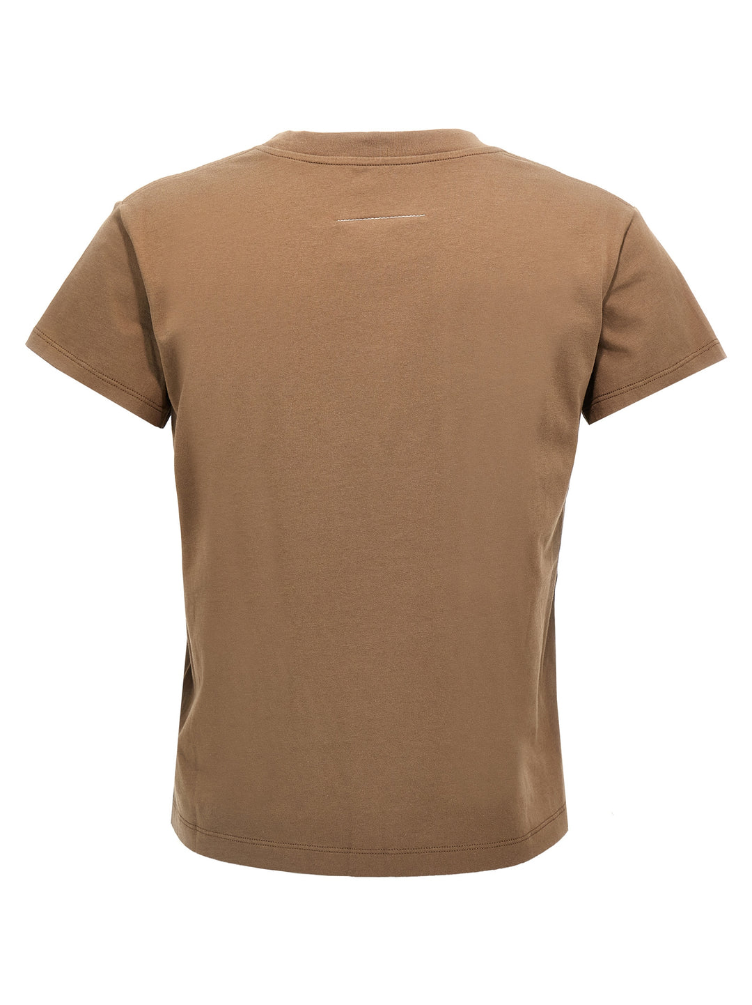 Logo Label T-Shirt Brown