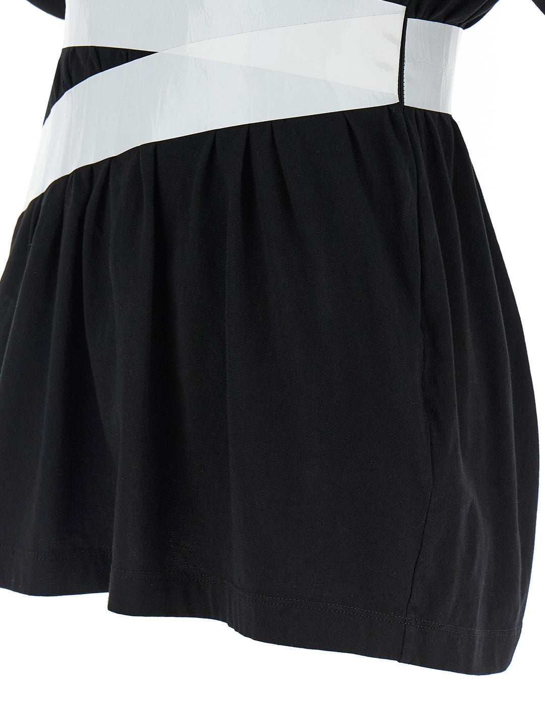 Mm6 Maison Margiela Taped T-shirt - White/Black | 4022a79f3b1cdcef002b8a22feb683e467c28152