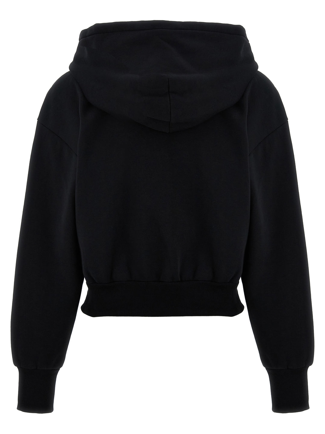 Tank Top Insert Hoodie Sweatshirt Black