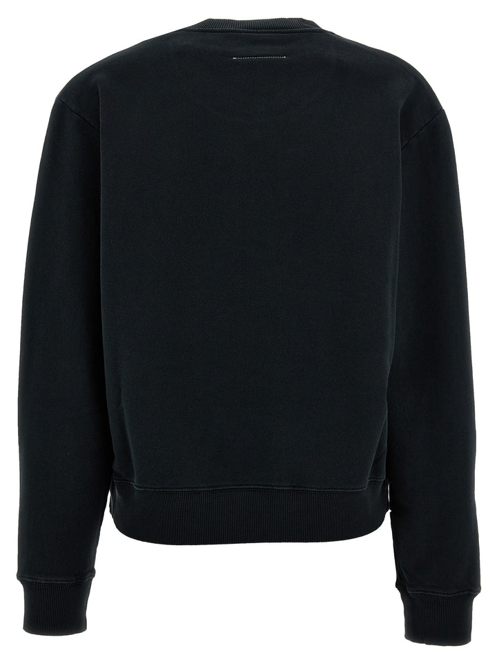 Logo Print Sweatshirt Black