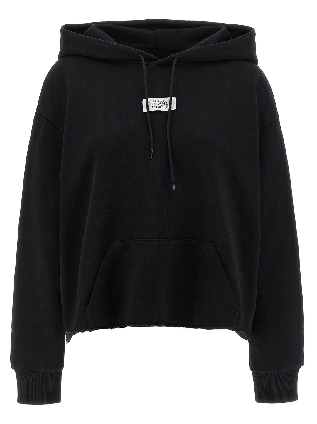 Mm6 Maison Margiela Numeric Signature Mm6 Sweatshirt - Black | 46fbb02b5f83e8dde210bb06cd38f65ddfc80498