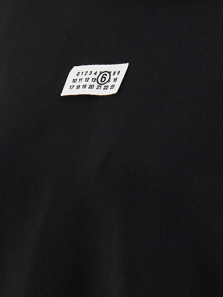 Mm6 Maison Margiela Numeric Signature Mm6 Sweatshirt - Black | 63aea6079c89f64f82a179b26dddd3724bc3ea79