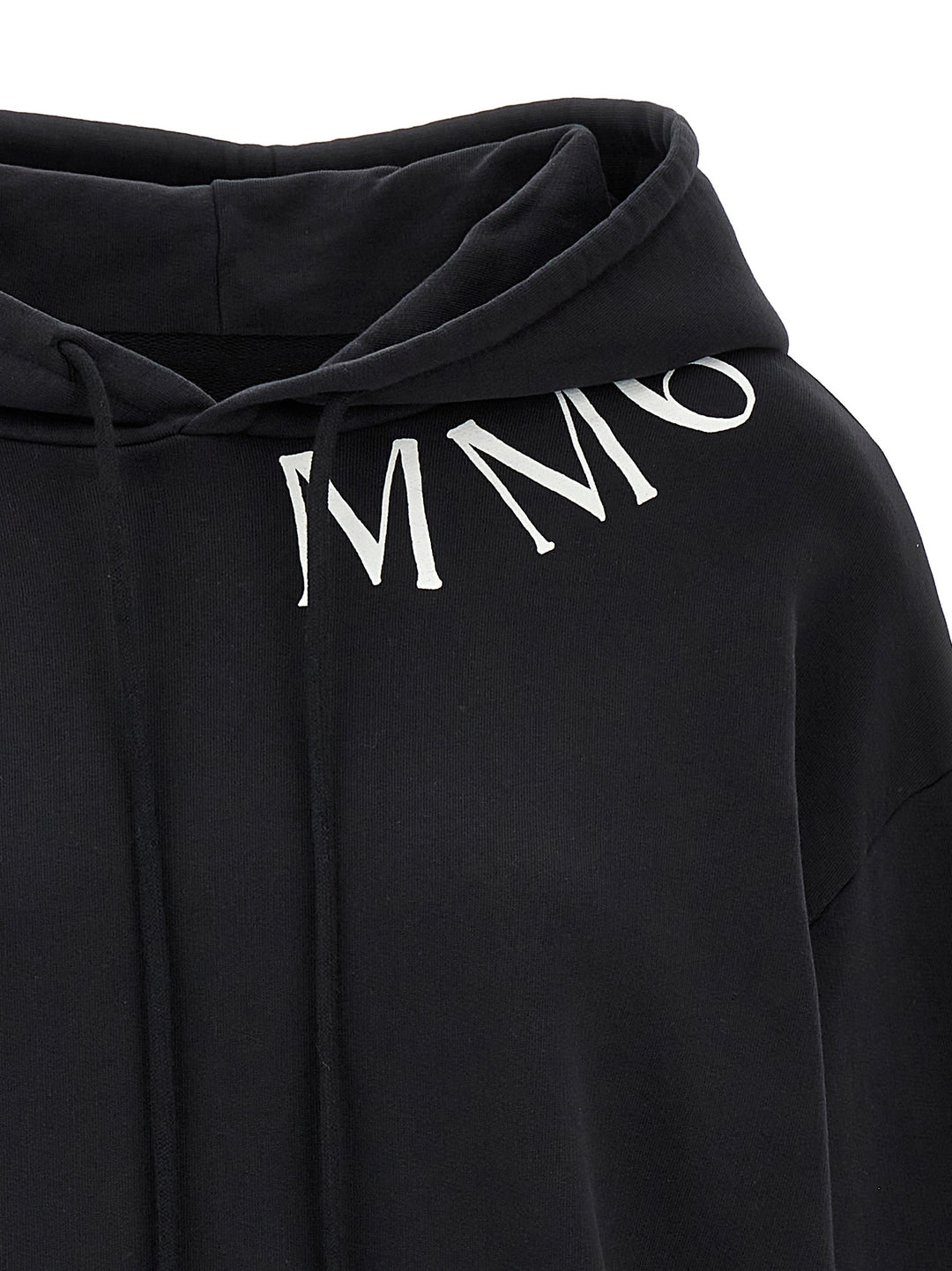 Raw Cut Hoodie Sweatshirt Black