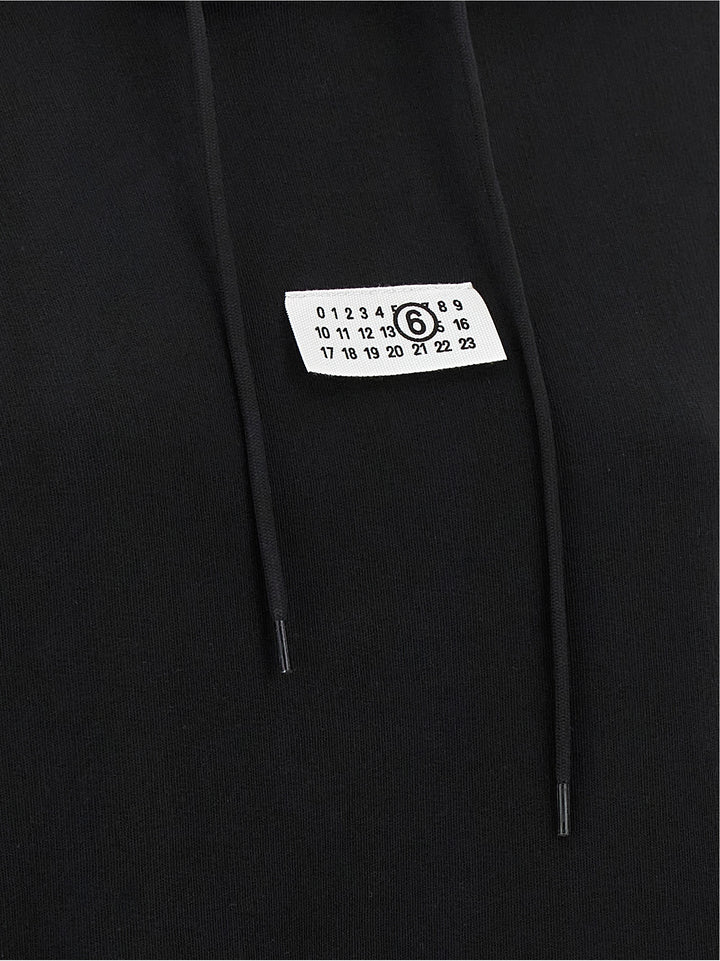 Mm6 Maison Margiela Numeric Signature Mm6 Sweatshirt - Black | 1f79424832480f08d234a48a0d4ec35846894a2c