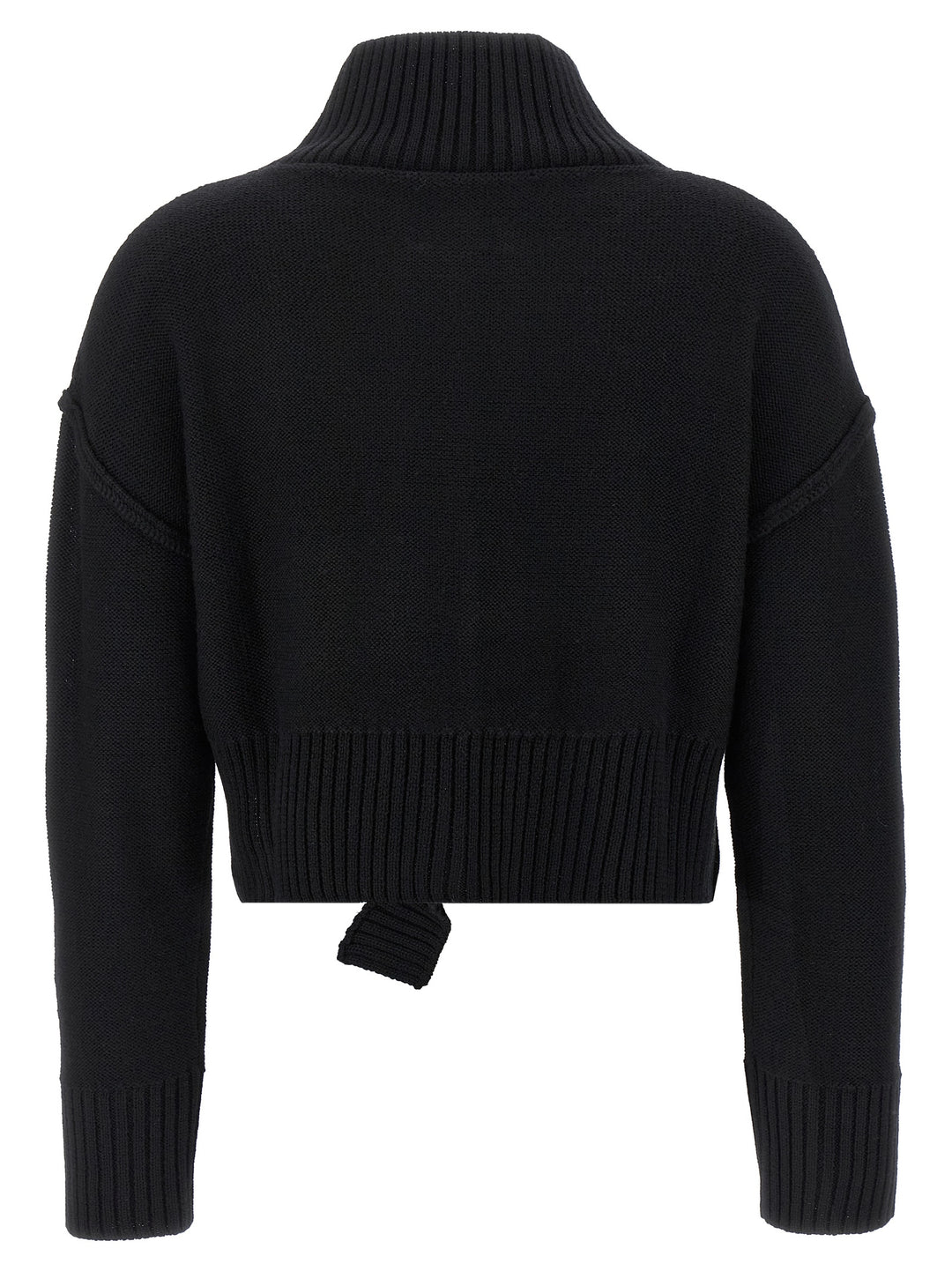 Mm6 Maison Margiela Distressed Sweater Sweaters and Cardigans - Black | e41e33866dfe9a38489451353c6bd4ac37eeaa64