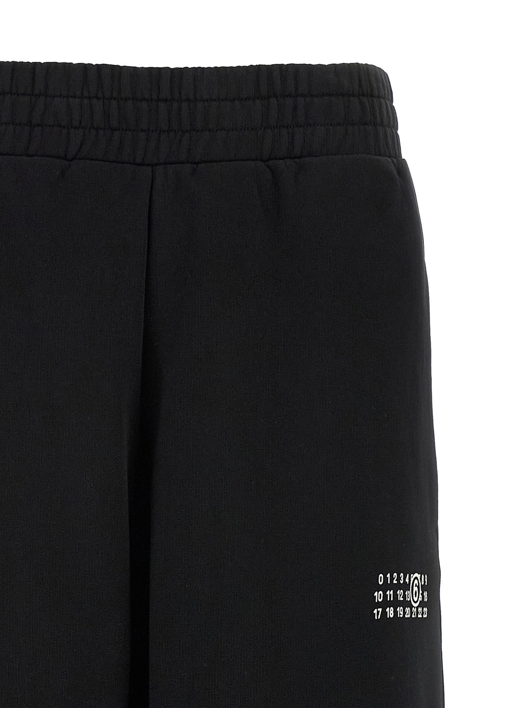 Mm6 Maison Margiela Numeric Signature Mm6 Pants - Black | bda9ce4251f5d0546b89e99e111a5d917a3579fe