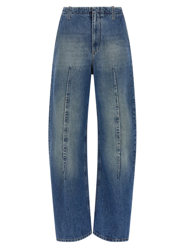 Vertical Pinch Jeans Blue
