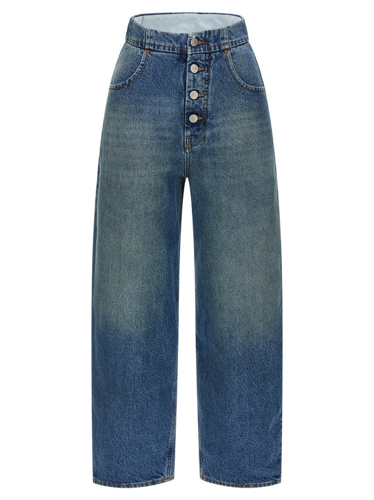 Straight Leg Jeans Light Blue