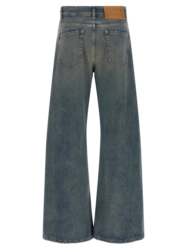 Mm6 Maison Margiela Wide-Leg Jeans - Blue | 50bbb2856176d2ed5c46ef77c2544d0e592876bc