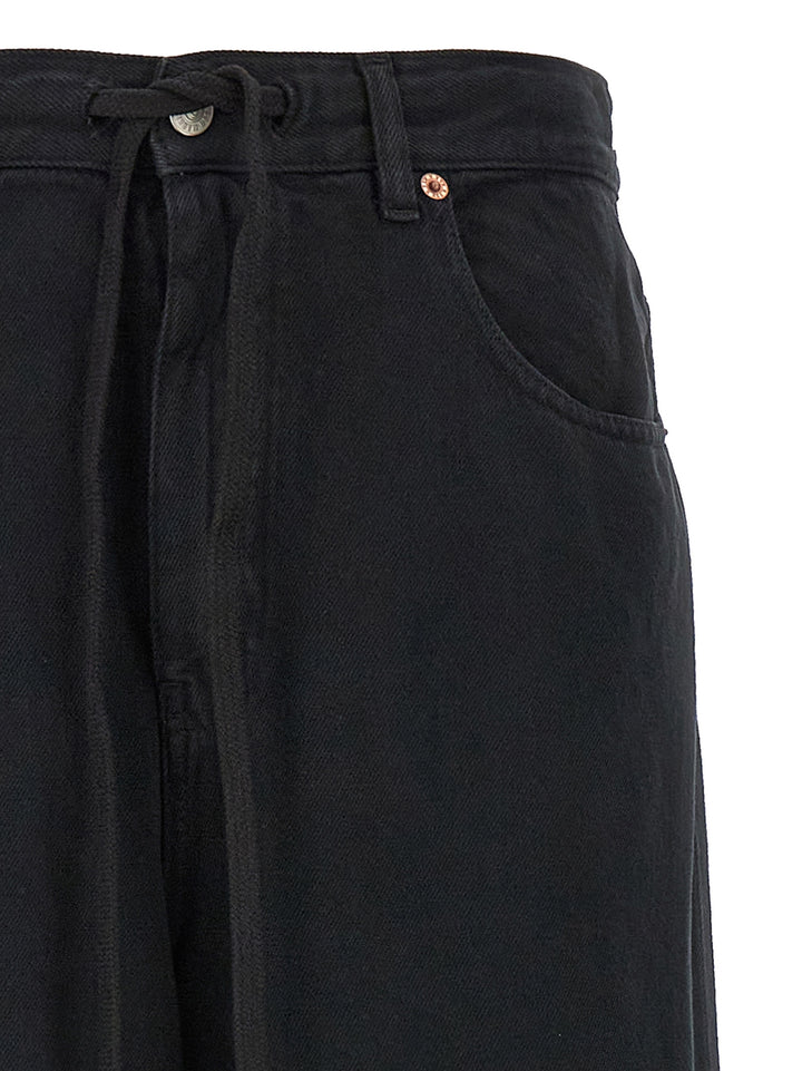 Wide Leg Jeans Black