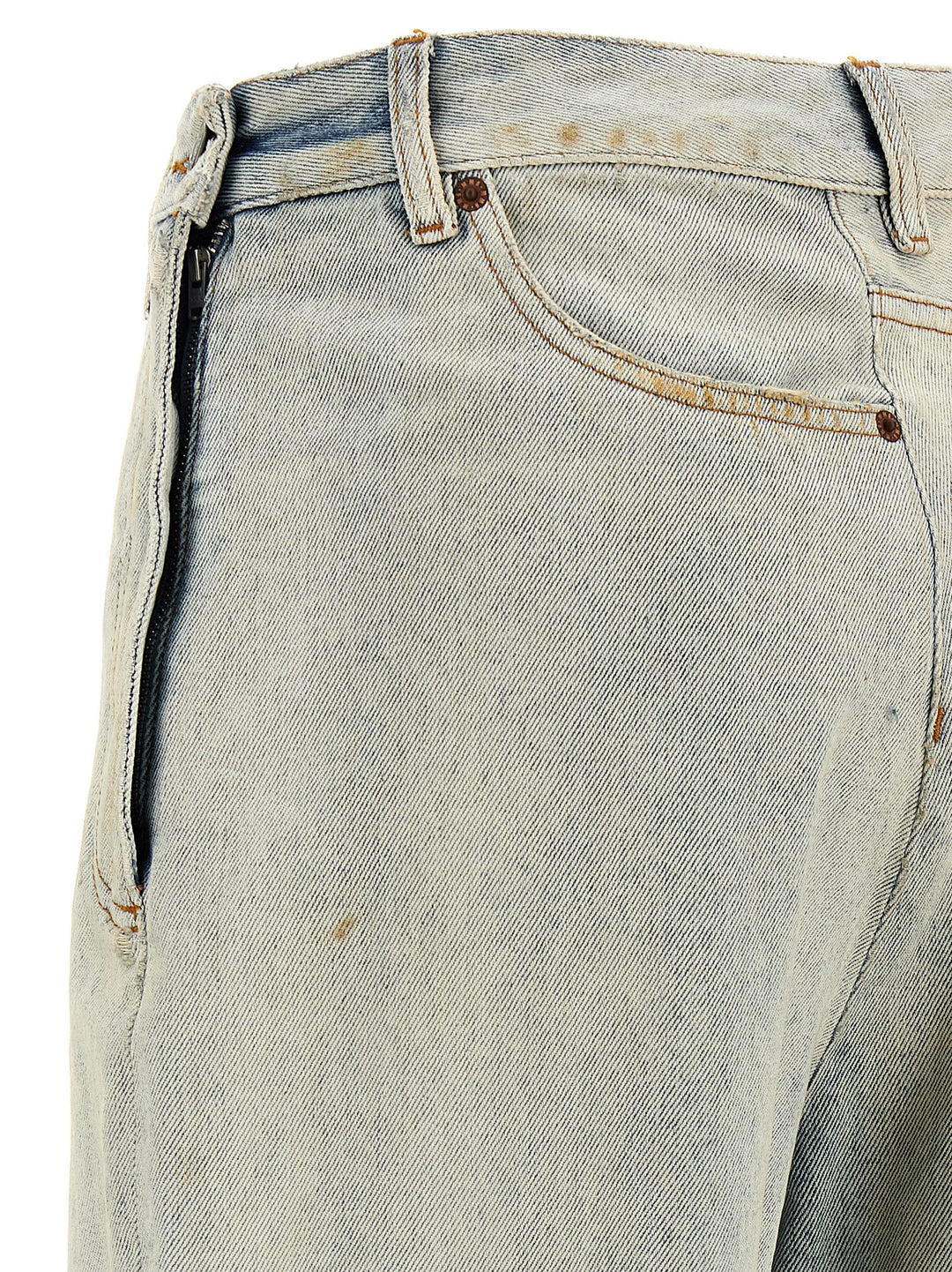 Deconstructed Jeans Light Blue