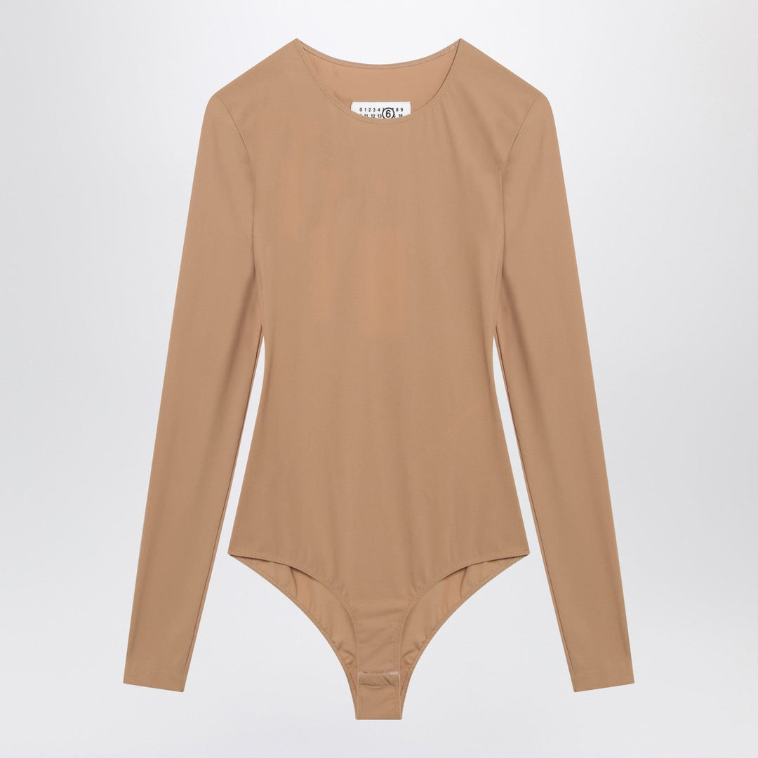 Mm6 Maison Margiela Leotards & Unitards - Beige | 58311d483acaad29b1e616c9cbc33fdec0db28c1