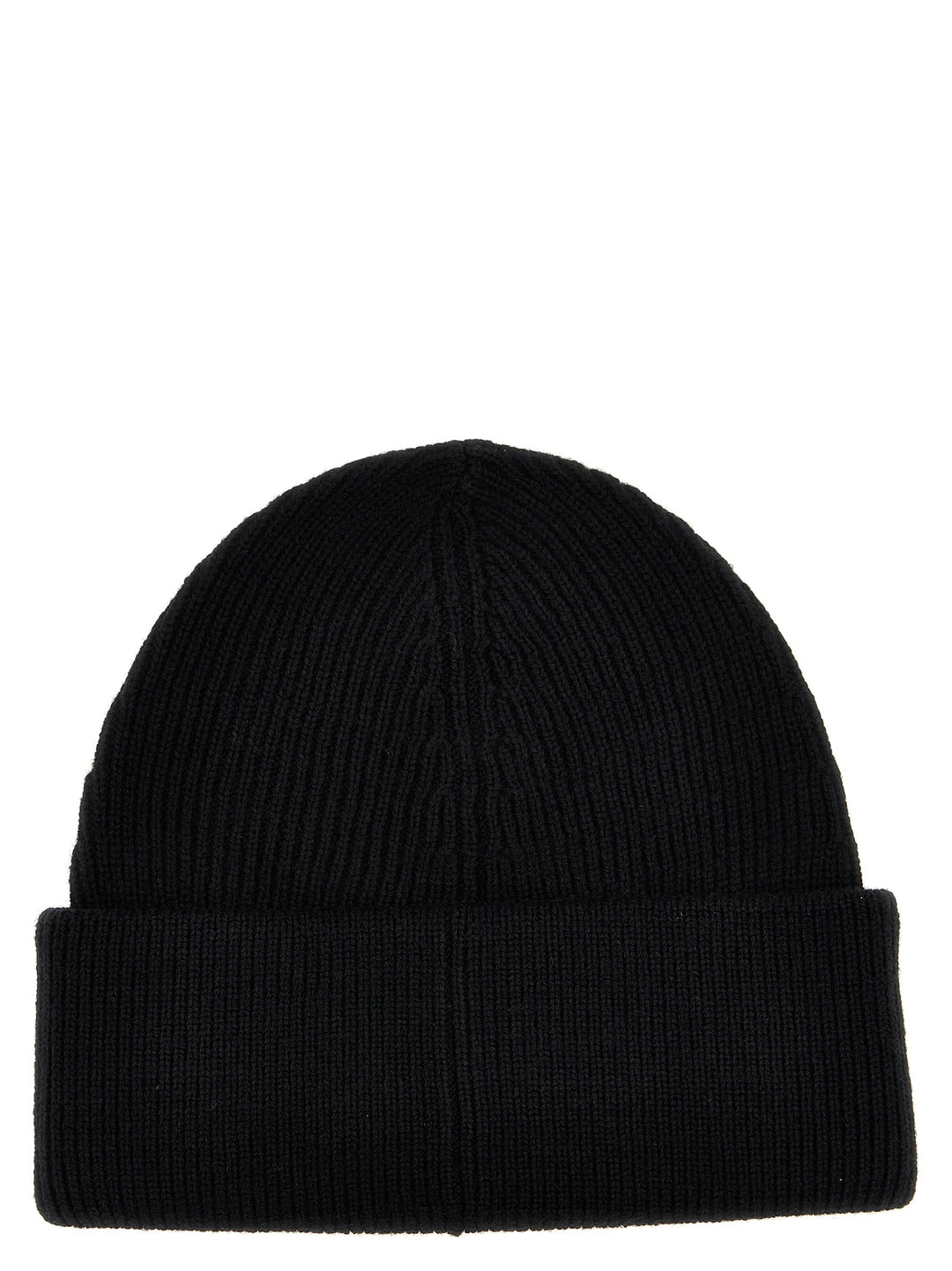 Logo Label Beanie Hats White/Black