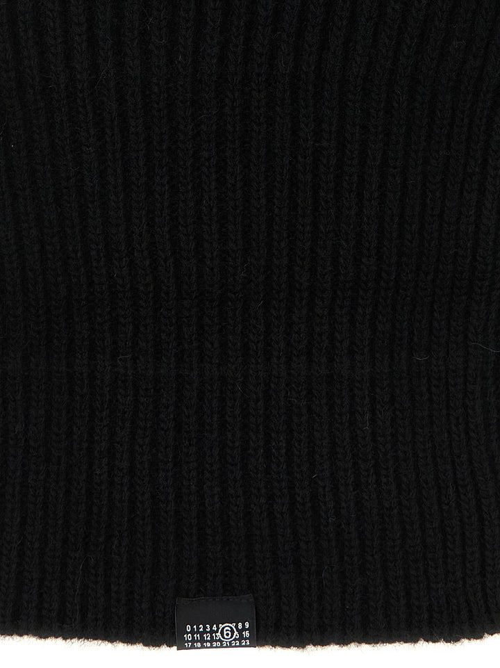 Mm6 Maison Margiela Numeric Signature Mm6 Hats - Black | 4f451368b93bf5f17234c8ff80ad94adbe50f69d