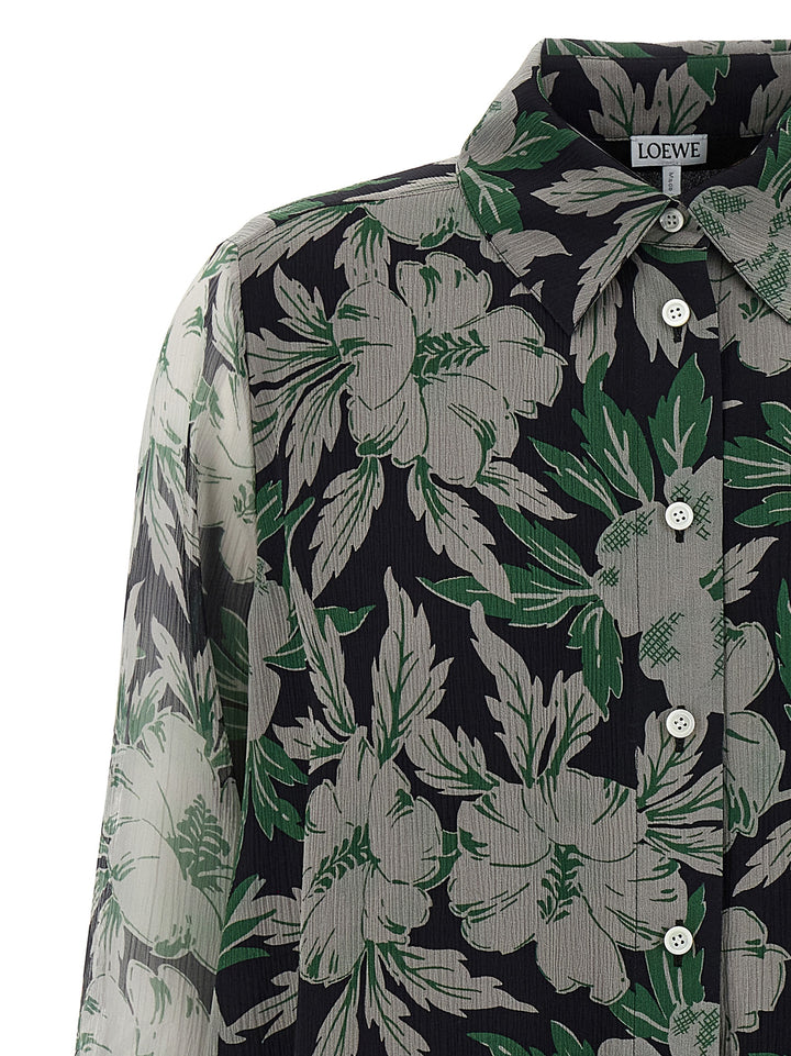 Loewe Silk Shirt Shirt and Blouse - Multicolor | f988ceddd8cb00f20dcd17bb1d073b4217d7ed75