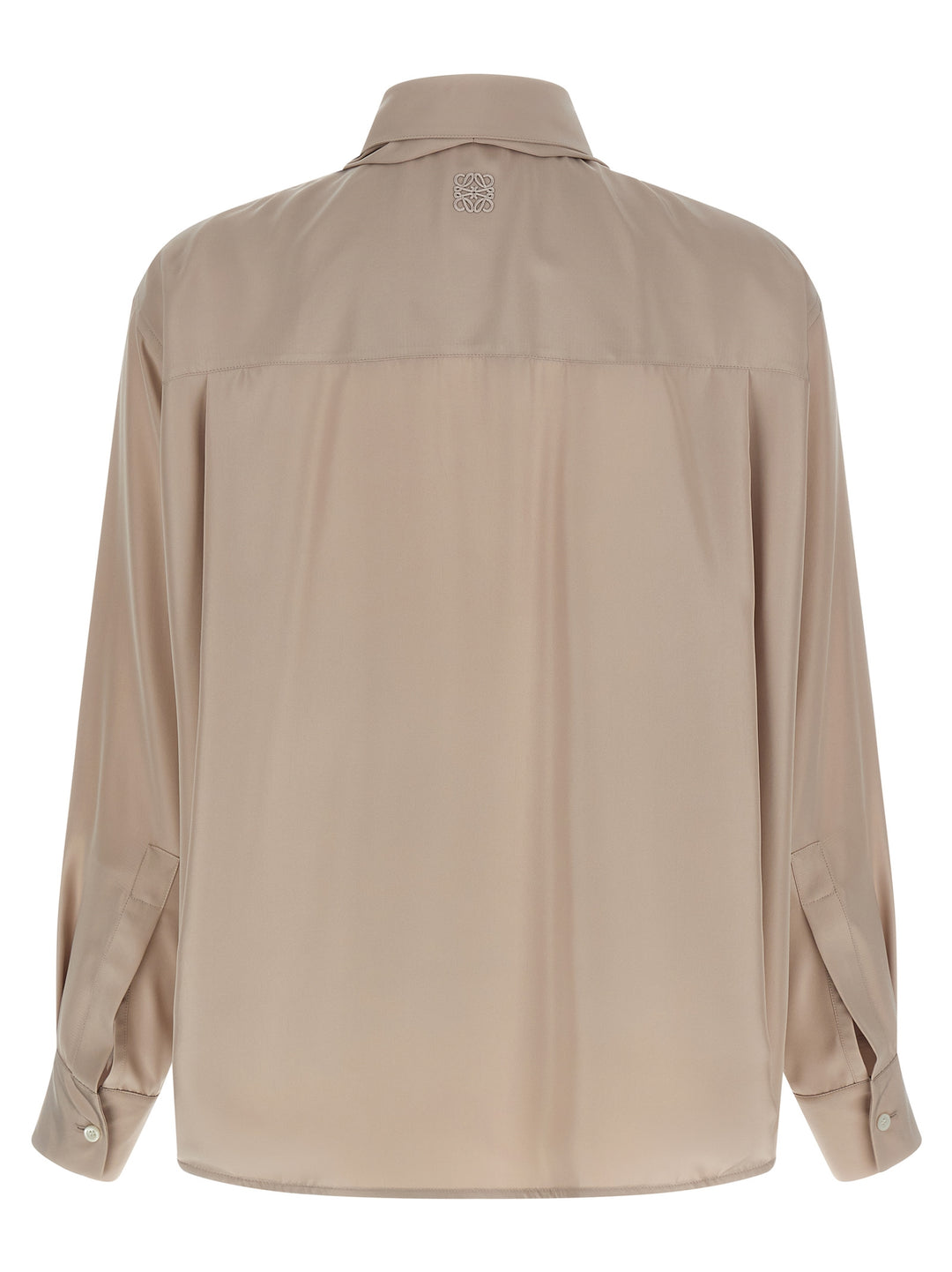 Loewe Silk Draped Shirt Shirt and Blouse - Pink | 922cbc00d5531af0afb69042922a5bf71cfc81f8