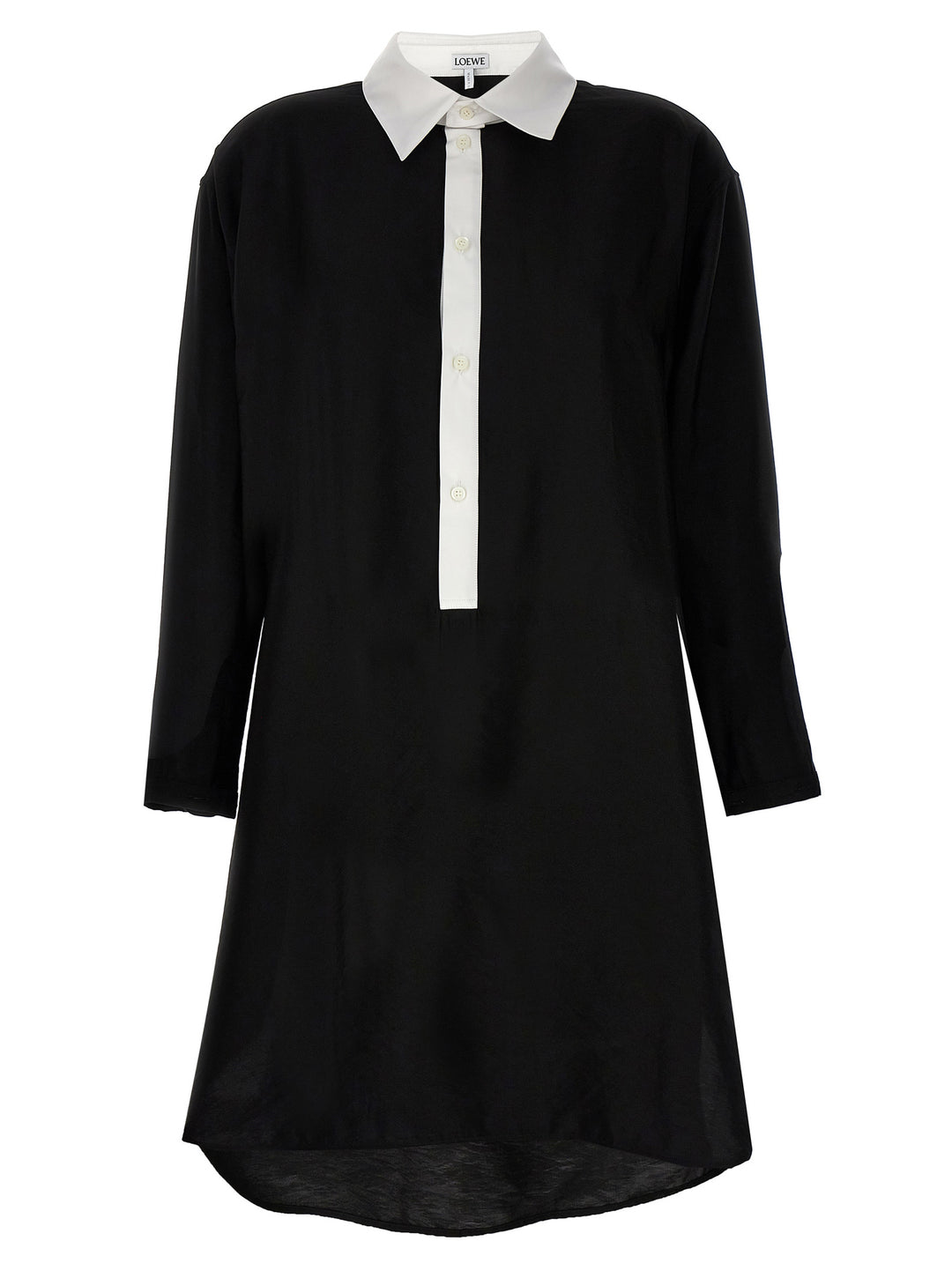 Shirt Dress Dresses White/Black