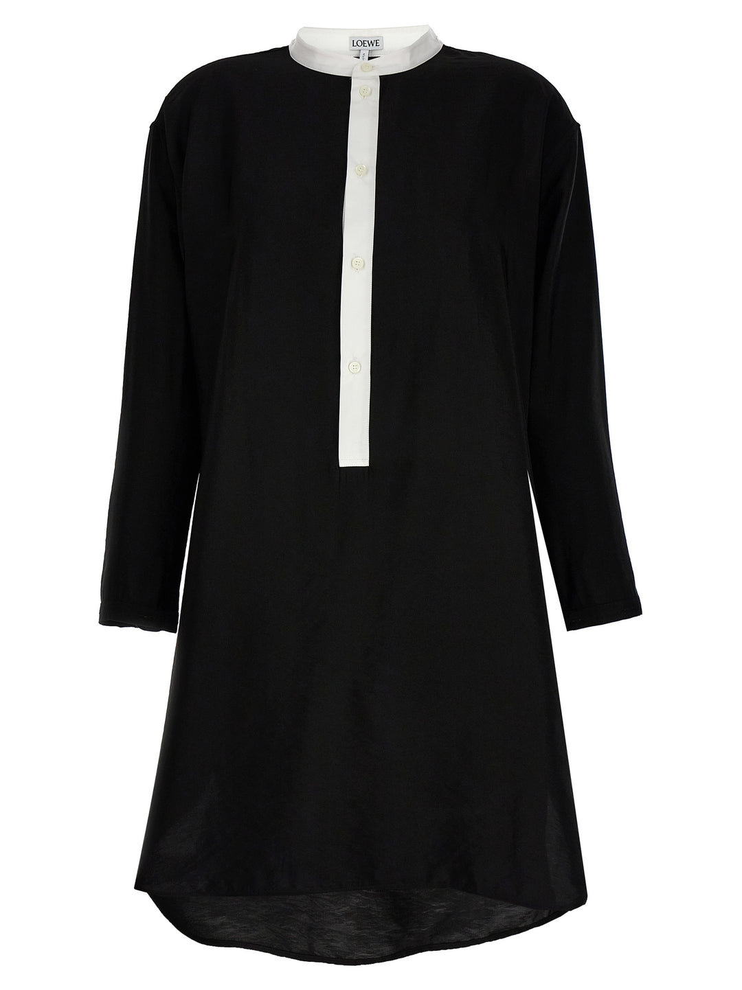 Shirt Dress Dresses White/Black