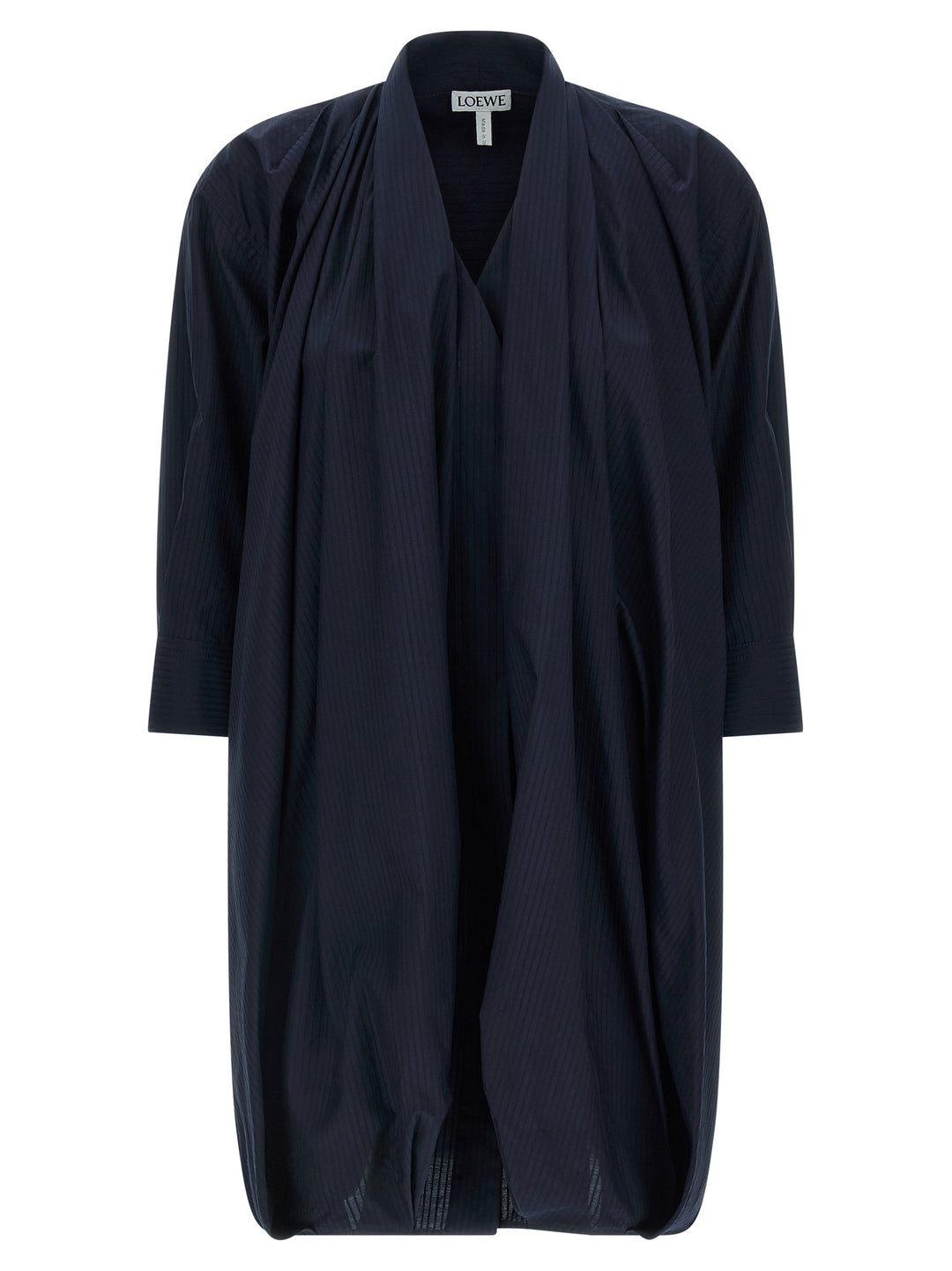 Loewe Draped Dress Dresses - Blue | a1149a32fb70268d4b01631e4a7723eae677d20c