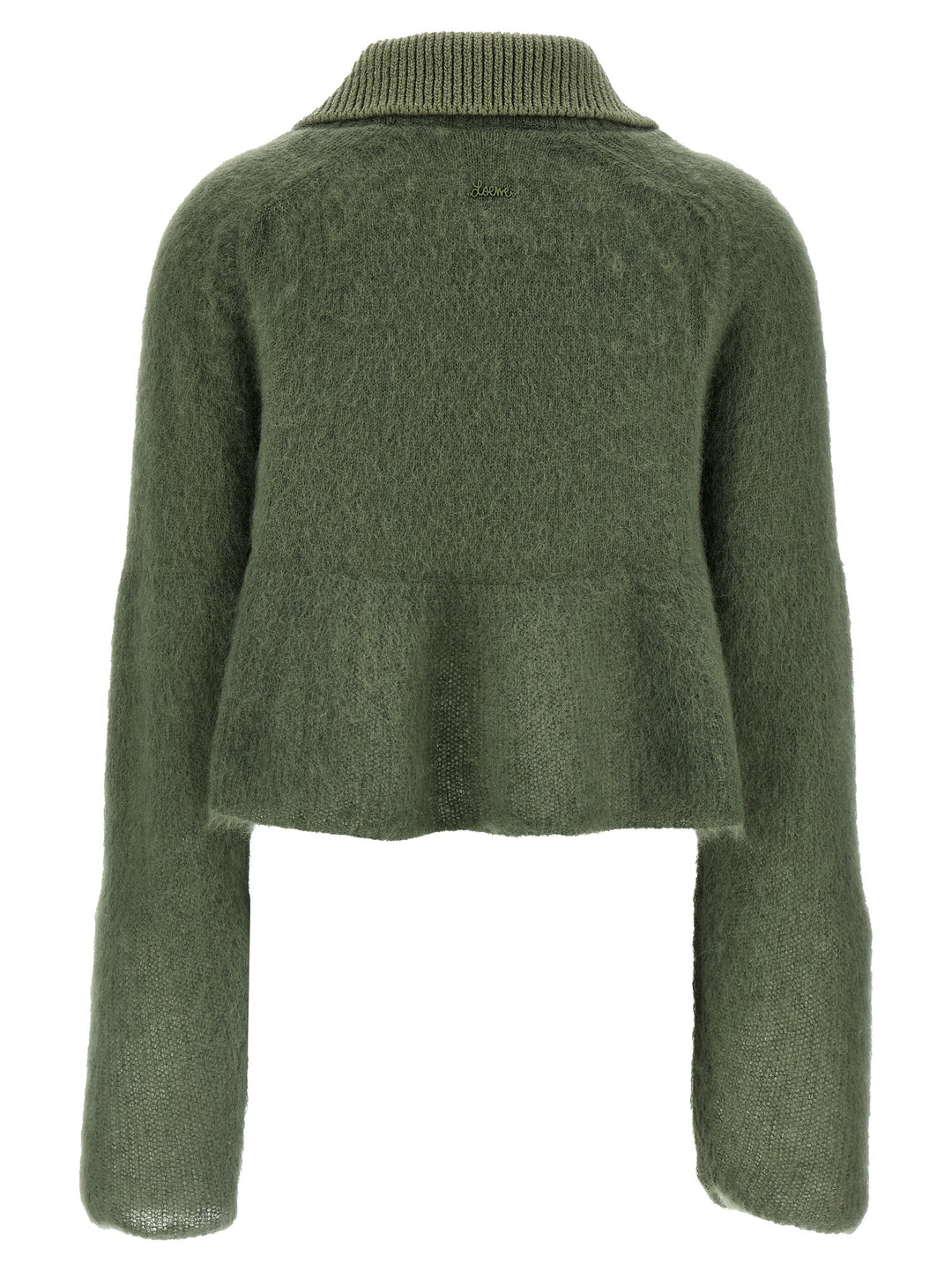 Mohair Polo Sweater Sweater, Cardigans Green