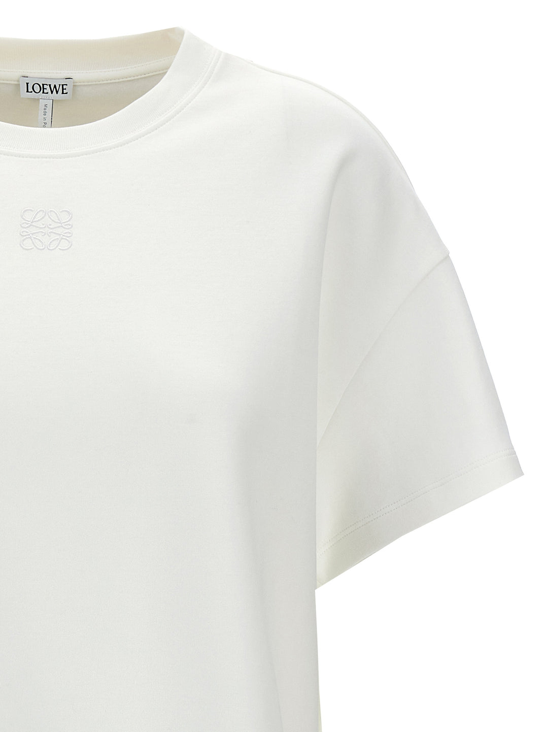 Logo Embroidery T-Shirt White