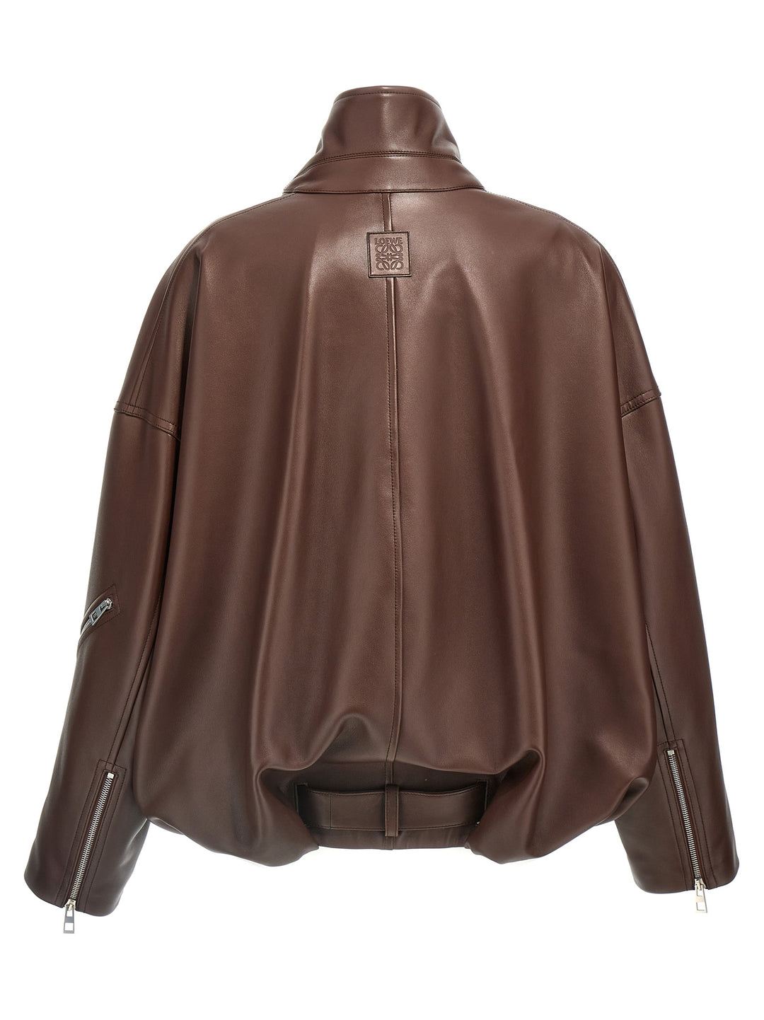 Nappa Balloon Jacket Casual Jackets, Parka Brown