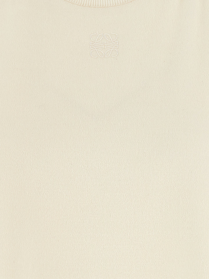 Loewe Wool Sweater Sweaters and Cardigans - White | 6f2272bb09c402ef9fd10fbfc5606e97921f8d02