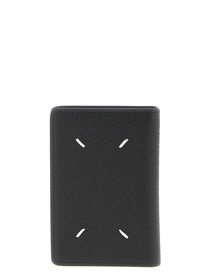 Maison Margiela Stitching Wallets and Card Holders - Black | 01c4ae5ceea60731e1e0dc6a9efc17e5601fc346