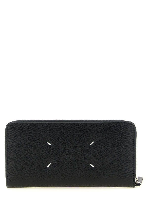 Four Stitches Wallets And Card Holders Black