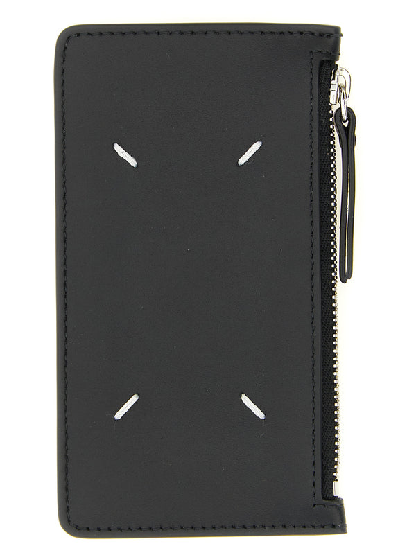 Four Stitches Wallets And Card Holders Black