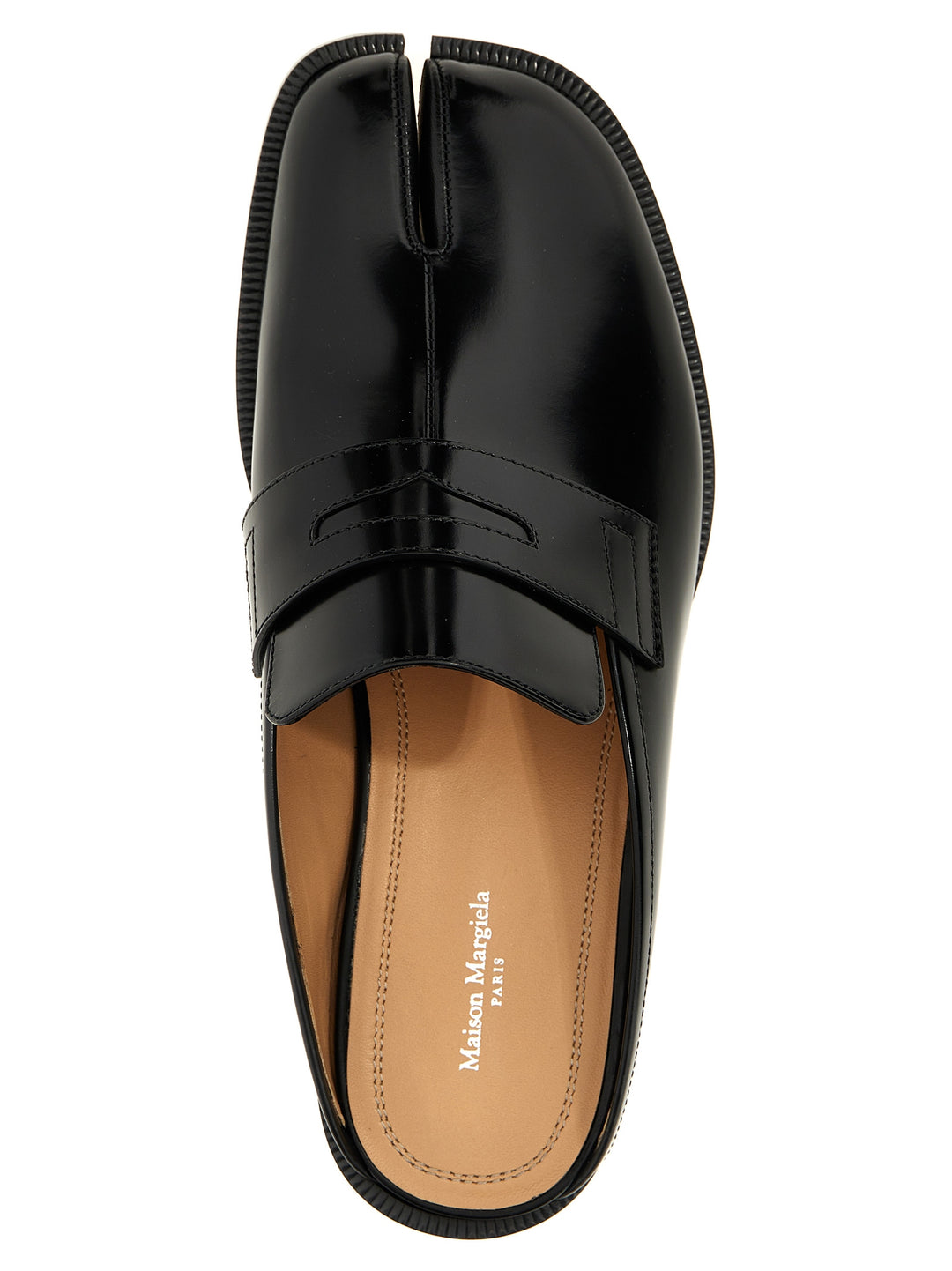 Tabi Loafer Flat Shoes Black