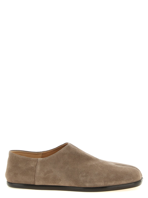 Tabi Babouche Flat Shoes Beige