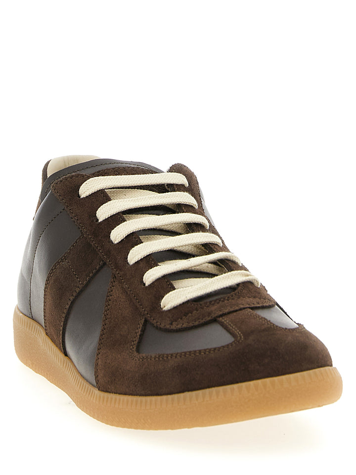 Maison Margiela Replica Sneakers - Brown | de41d1881c06f25629f83682bc6be0487cbb0622