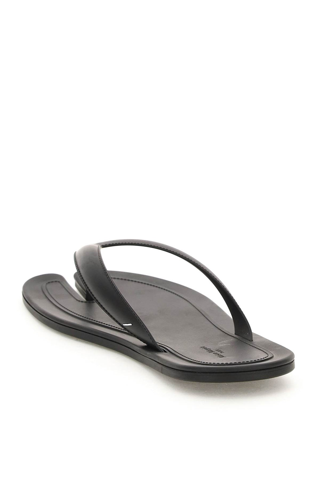 Rubber Tabi Thong Slides