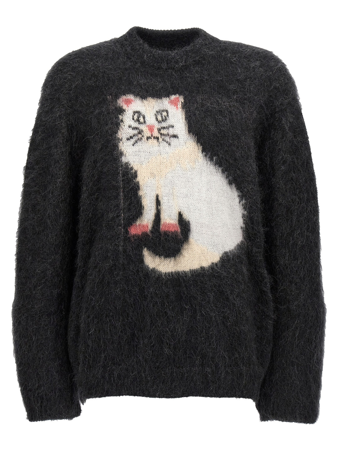 Gattone Knit Sweater, Cardigans Black