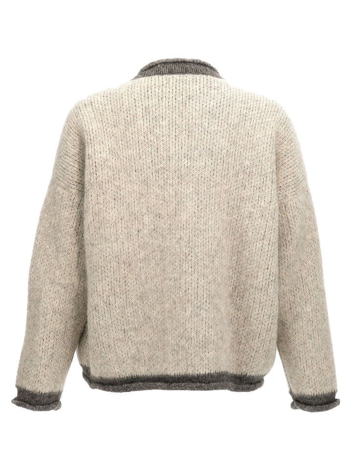 No Tav Knited Pull Sweater, Cardigans Gray