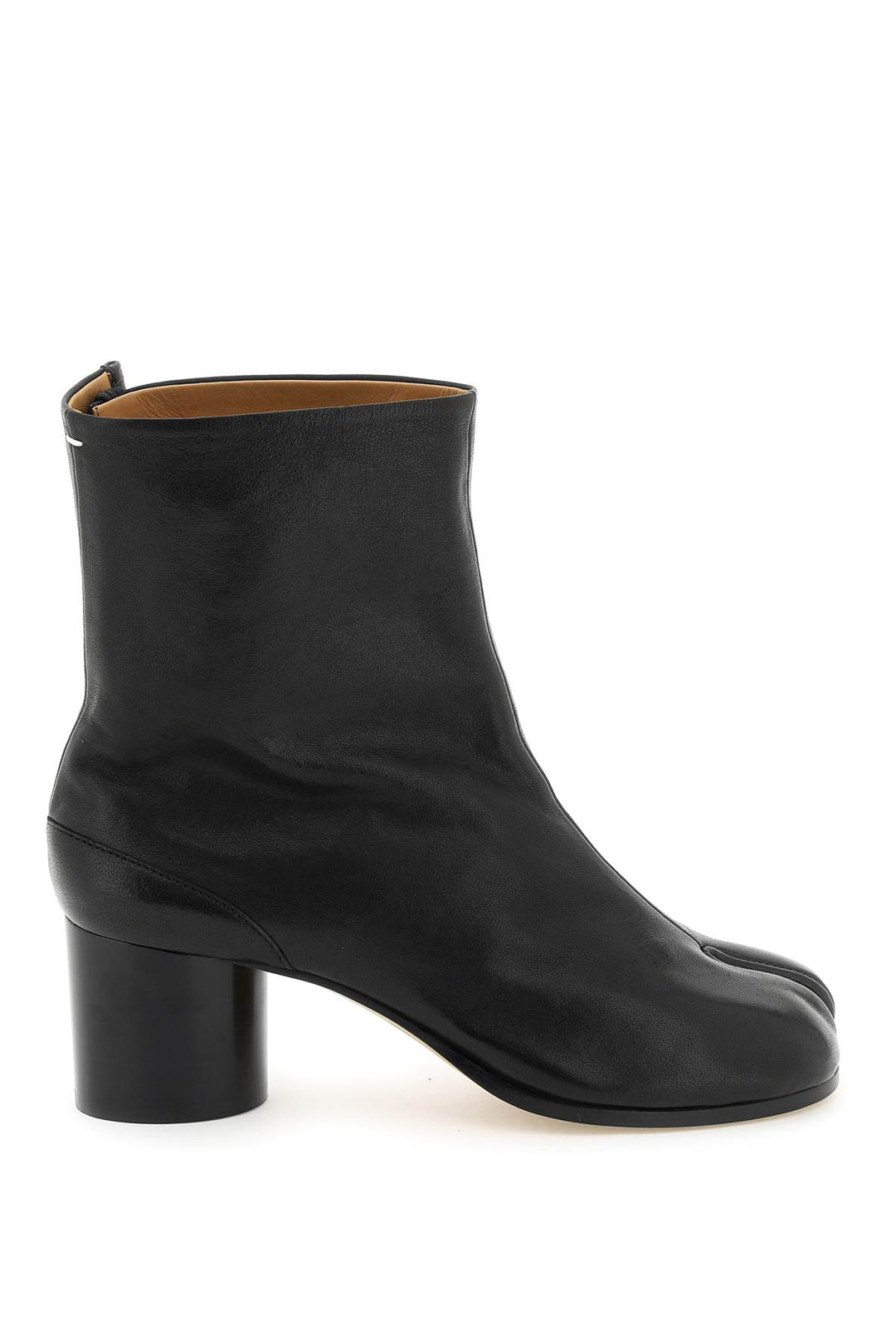 Leather Tabi Ankle Boots