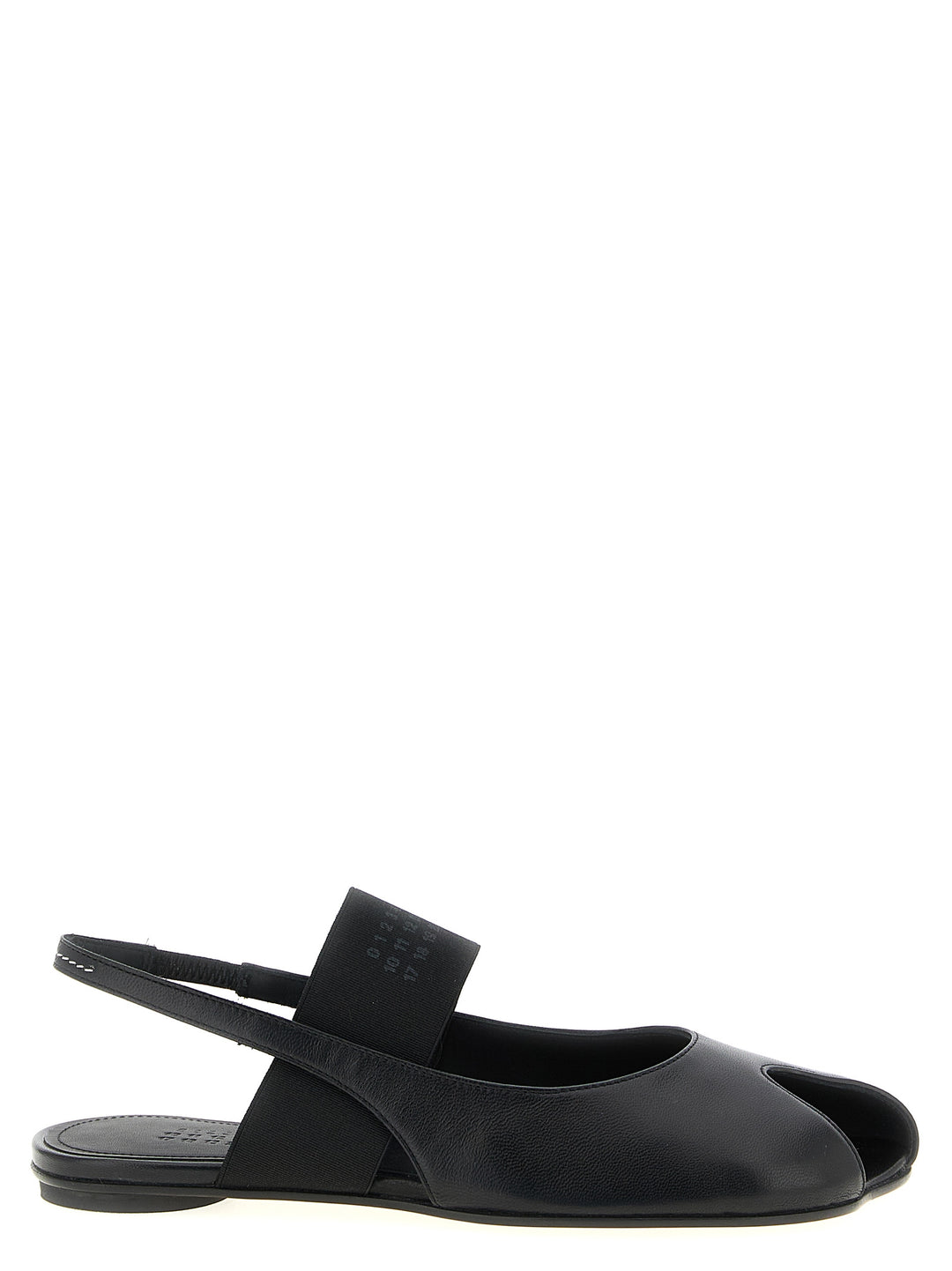Mm6 Maison Margiela Opentoe Tabi Sandals - Black | 9172999d09be21f1ab0007fd5fd8a5562e2f0d6e