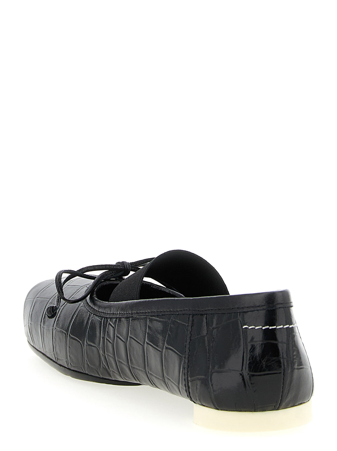 Mm6 Maison Margiela Ballet Flat shoes - Black | d3af7737c9870579a8d23fc7ba31a2e9a08f01b1