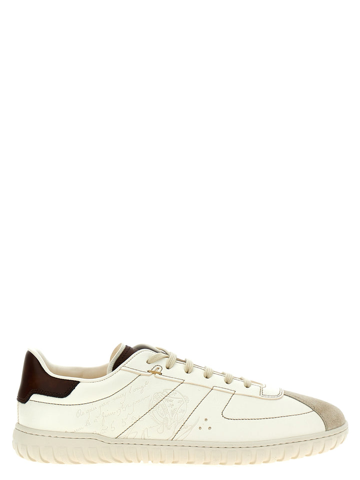 Leather Sneakers White