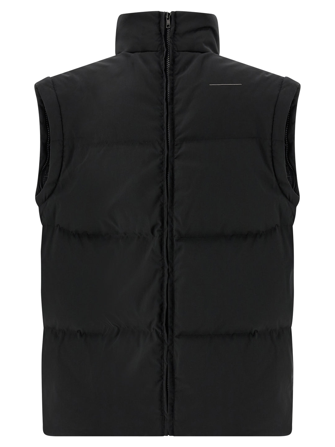 Mm6 Maison Margiela Numeric Signature Mm6 Puffer Jackets - Black | 569fe406539a5f252cab39ee30754d143ad5c3c1