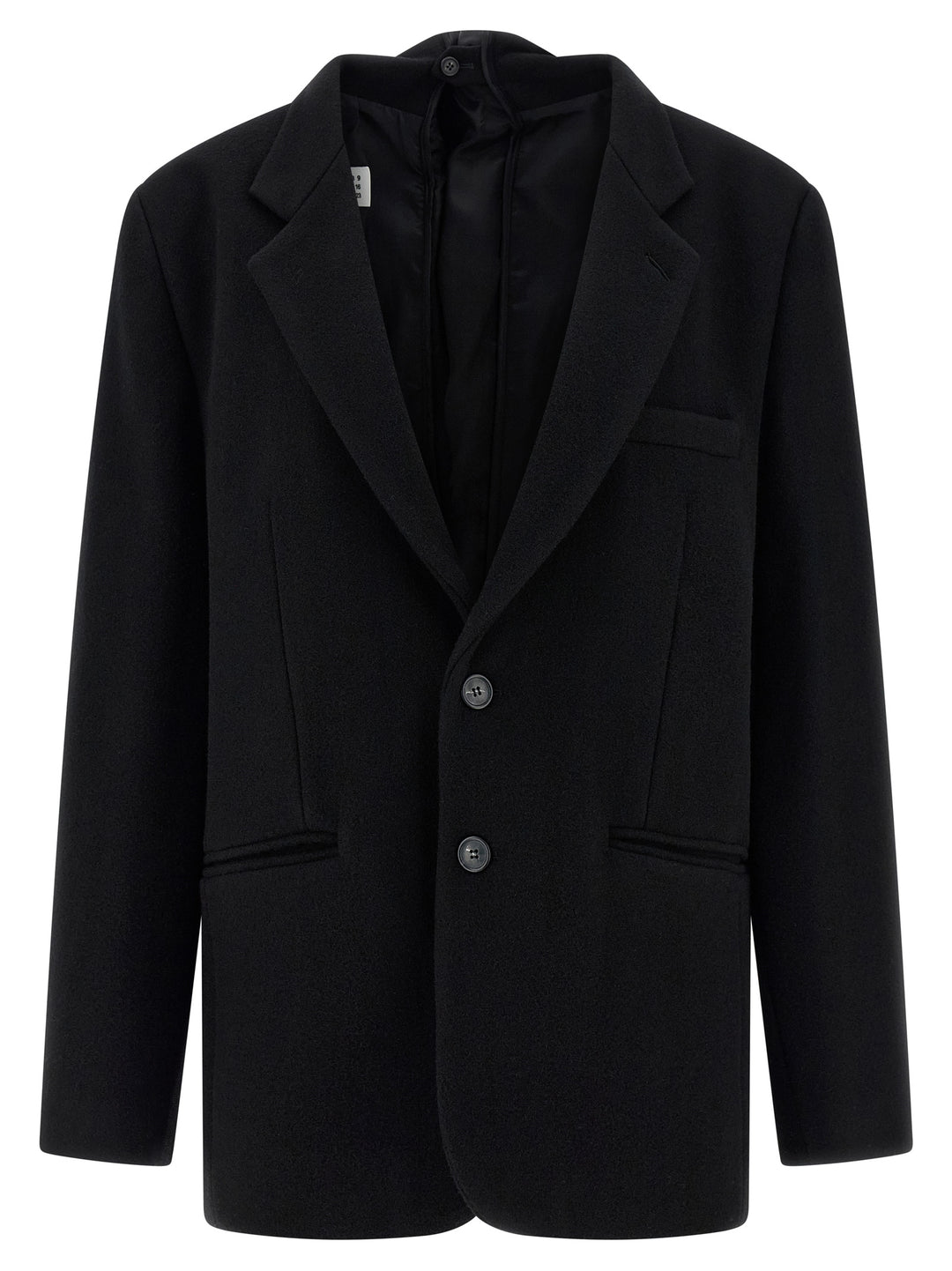 Mm6 Maison Margiela Back Panel Blazer BlazerS - Black | 2152da12f47933cf9d0e4373c615c27cc9959bf9
