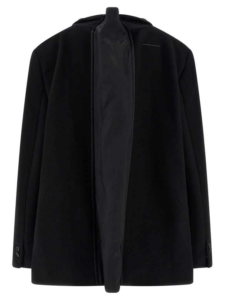 Mm6 Maison Margiela Back Panel Blazer BlazerS - Black | a43dd18ab88e8dc29081a50160b951ac8353fe4f
